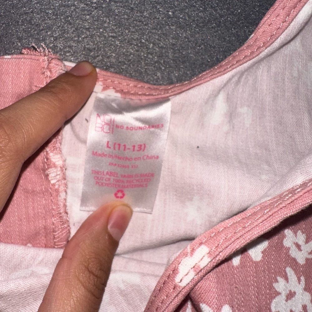 No Boundries Pink Floral Mini Dress - Picture 3 of 6